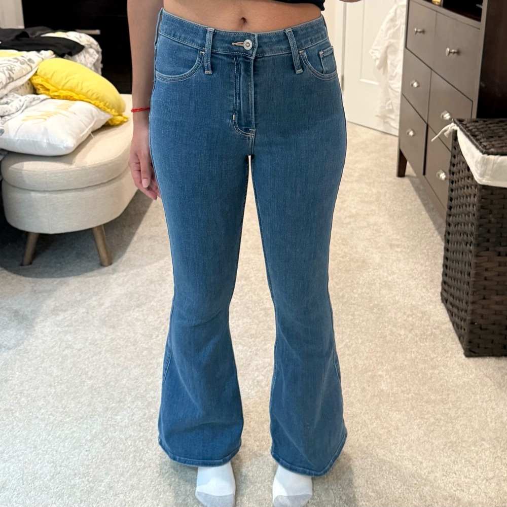 High Rise Flare Jeans